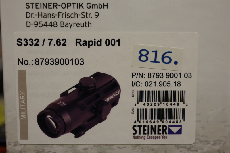 Steiner Leuchtpunktvisier Sight S332 3x32 – obrázek 5