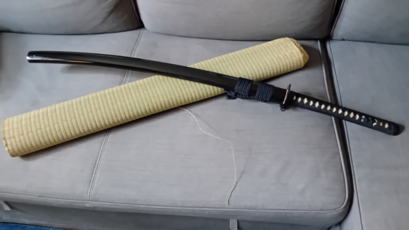 Miyamoto Musashi Katana BoHi für Schnittest – Bild 2