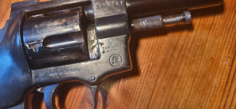 Arminius HW 1 S, Cal. 9mm R, 55 Jahre alt – Bild 3