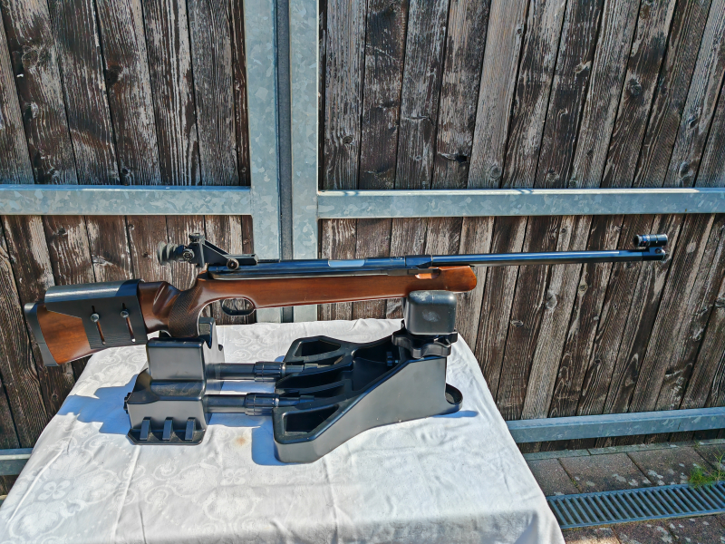 Feinwerkbau 150 Match-Luftgewehr Kal. 4,5mm | Neue Dichtungen (grün) | Custom 3D-Schaftbacke – Bild 4