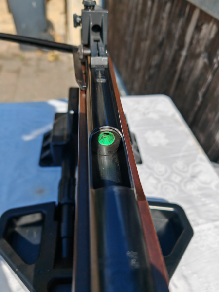 Feinwerkbau 150 Match-Luftgewehr Kal. 4,5mm | Neue Dichtungen (grün) | Custom 3D-Schaftbacke – Bild 5