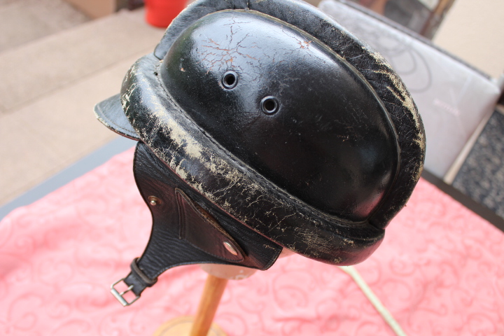 Flieger Helm / Kraftfahrer Helm. Originalstück aus dem WKI – Bild 1