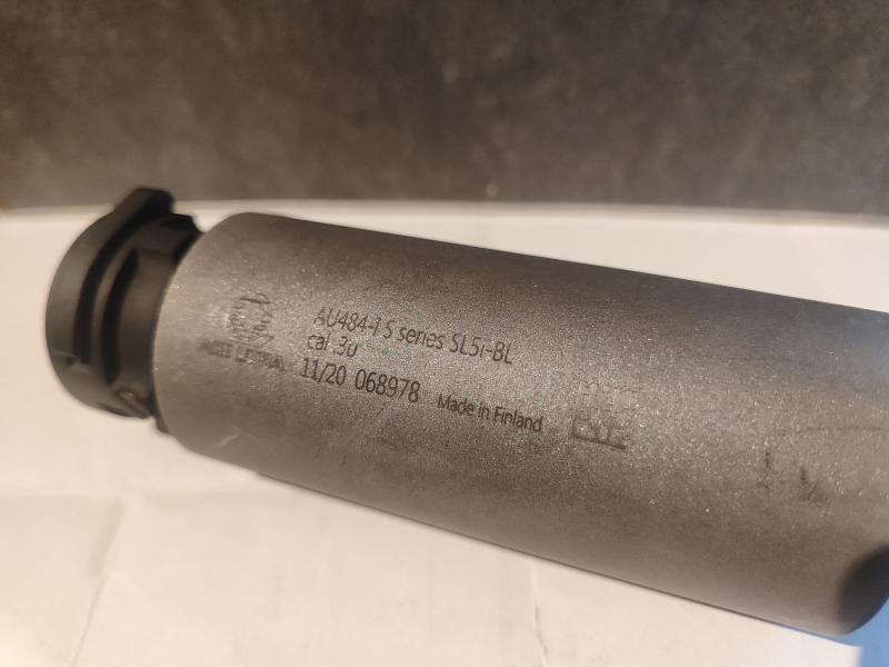 ASE UTRA Schalldämpfer SL5i-BL / cal.30 – Bild 1