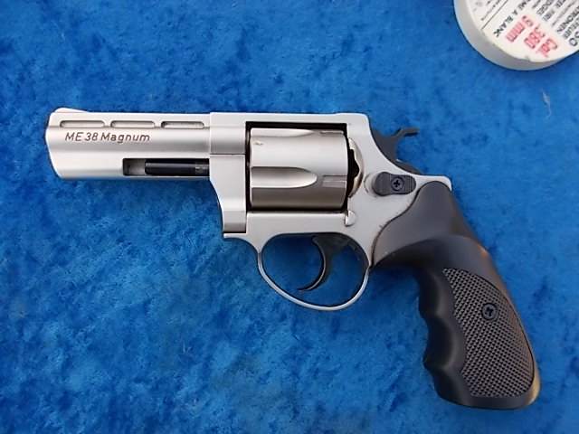 Achtung schöne ME 80 Magnum 38 Signal Revolver im Cal. 9 mm Knall PTB 706 no Teile 98 – Bild 2