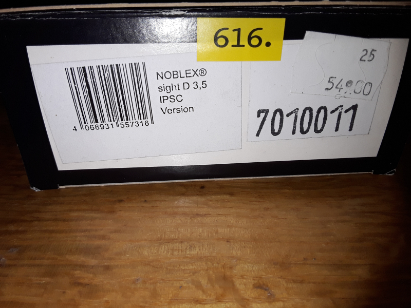 Noblex sight ll plus IPSC D 3,5 – imaginea 4