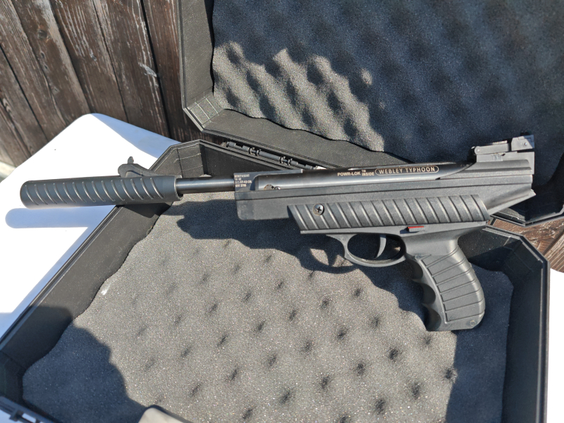 Konvolut 3x Luftpistole: Daisy Powerline 717 + Webley Typhoon + Gamo Center – Bild 4