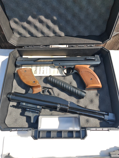 Konvolut 3x Luftpistole: Daisy Powerline 717 + Webley Typhoon + Gamo Center – Bild 5