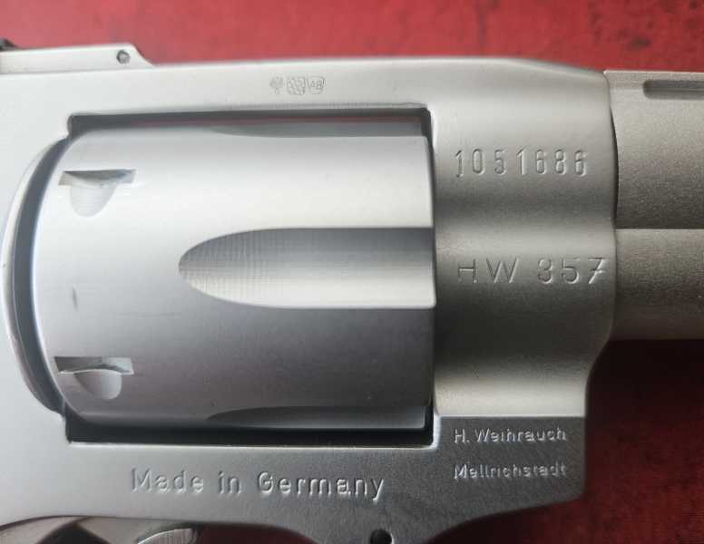 Weihrauch Revolver Mod. HW357 Hunter in Stainless Kaliber: .357Mag – Bild 4