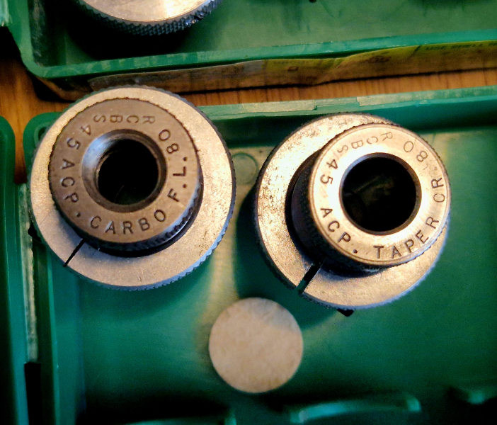 45 ACP - 45 AR und 45 Win Mag RCBS Matrizensatz 5 - teilig – Bild 2