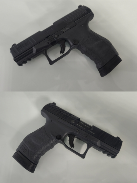 Walther PPQ 9 mm P.A.K. – Tungsten Grey – ungeschossen – 17-Schuss-Magazin – Bild 2