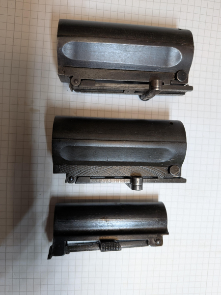 Visiere komplett mit Laufhülsen; US Springfield & Schweden Mauser – Bild 3