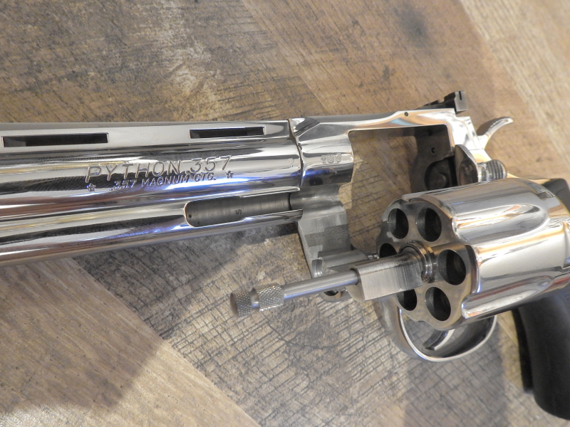 Revolver Colt Python .357 Magnum 6" Stainless – Bild 5