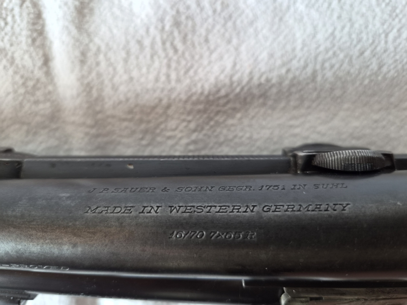 Sauer & Sohn Drilling 16/70 7x65R – obrázek 4