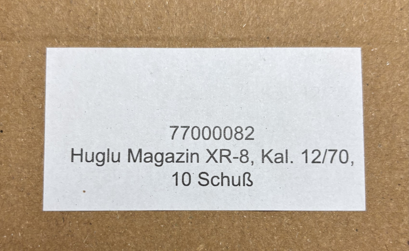 Kastenflinte Hulgu XR-8 Kal. 12/70 - 10 Schuss Stahl Magazin schwarz – Bild 5