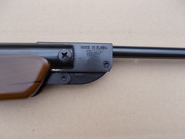 Achtung Sammler schönes altes Baical Made in Russia Luftgewehr Kal. 4,5 mm mit F-Zeichen no 98 teile – Bild 2