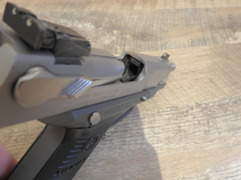 Ruger Pistole Mod.P90DC, Stainless, Kaliber 9mmLuger, sehr gut – Bild 3