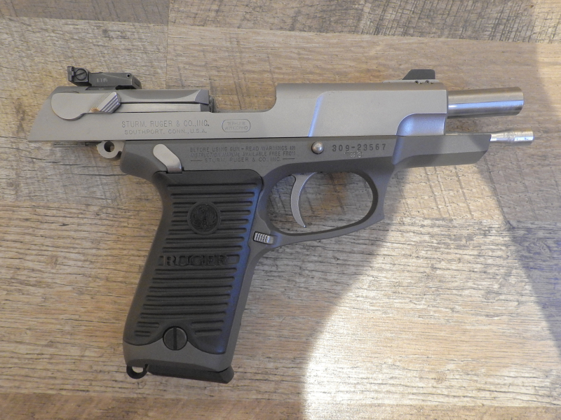Ruger Pistole Mod.P90DC, Stainless, Kaliber 9mmLuger, sehr gut – Bild 4