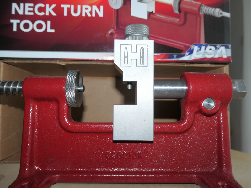 Hornady LOCK-N-LOAD Hülsenhals Abdreh-Werkzeug, wie neu, 2 Hülsenhalter, Neck Turn Tool ############ – Bild 2