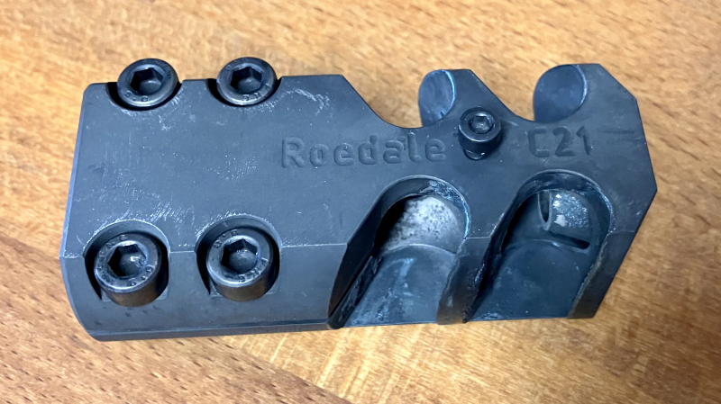 Roedale C21 Kaliber .30 Klemm- Mündungsbremse für Läufe von 20,8 - 21,2 mm Durchmesser ideal Rem 700 – billede 2