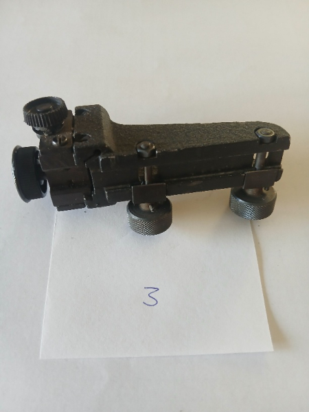 Diopter für Haenel-Luftgewehre Modell 312/3.121 (Seitenspanner)Nr.3 – Bild 2