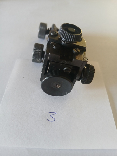 Diopter für Haenel-Luftgewehre Modell 312/3.121 (Seitenspanner)Nr.3 – Bild 3