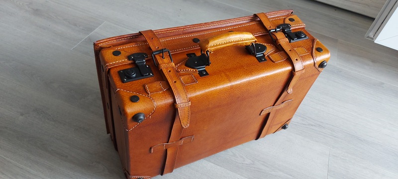 Cowboy Reisetasche(leder) in "Wild West"Western-style" – Bild 2