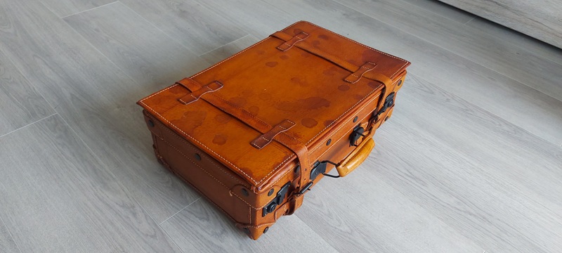 Cowboy Reisetasche(leder) in "Wild West"Western-style" – Bild 6