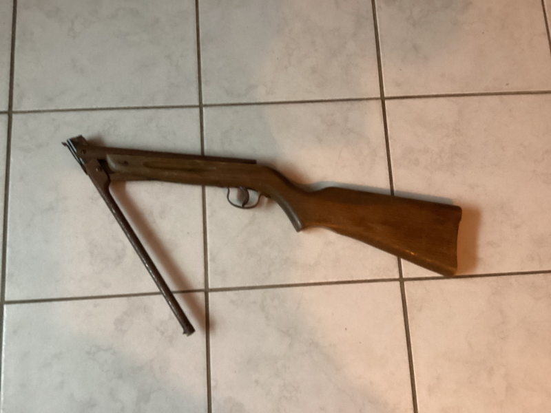 Altes Luftgewehr - Echter Dachbodenfund - – Bild 3