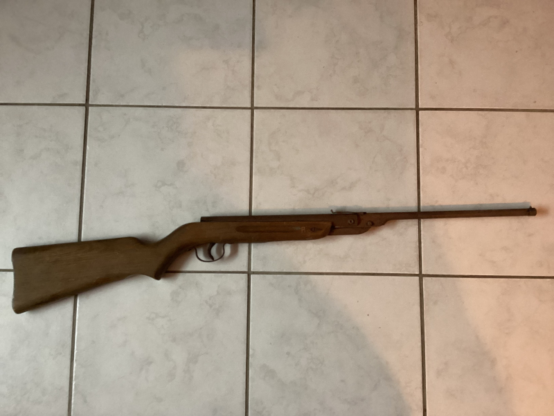 Altes Luftgewehr - Echter Dachbodenfund - – Bild 2