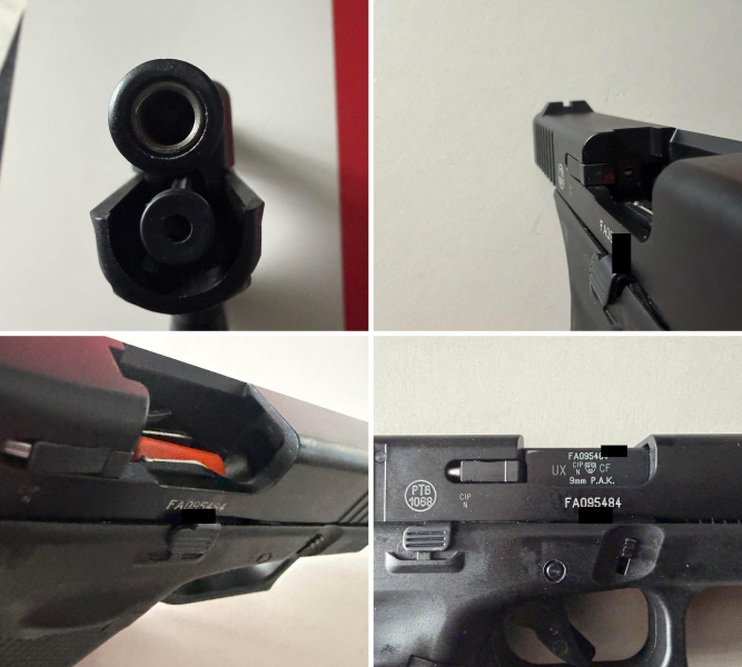 Glock 17 Gen5 9mm P.A.K. PTB 1068 Umarex - unbeschossen - im Originalkoffer - wie neu 27.11.25 – Bild 3