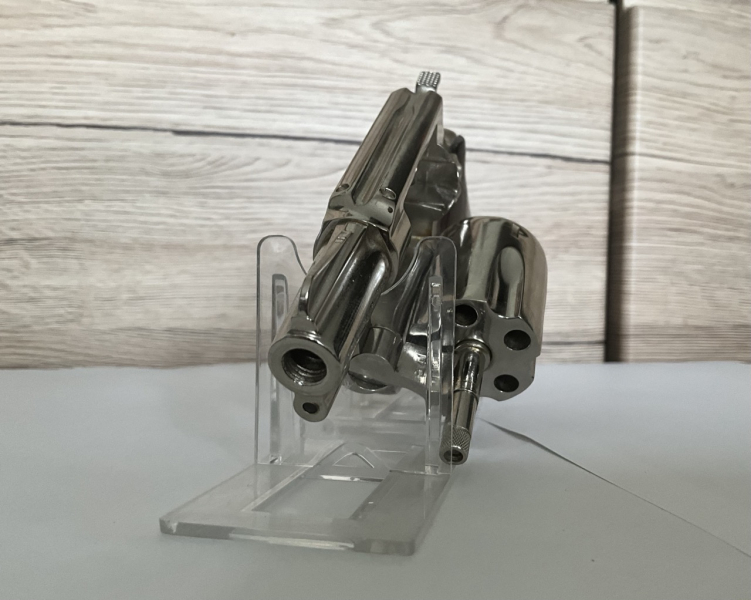 Erma EGR 66 in CHROM - PTB 162 - Rosenholzgriffe - perfekter Zustand! – Bild 5