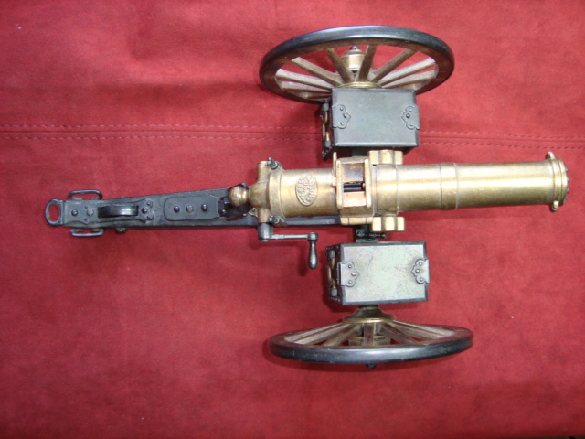 Vintage Modell einer Gatling Kanone USA 1883 – Bild 3
