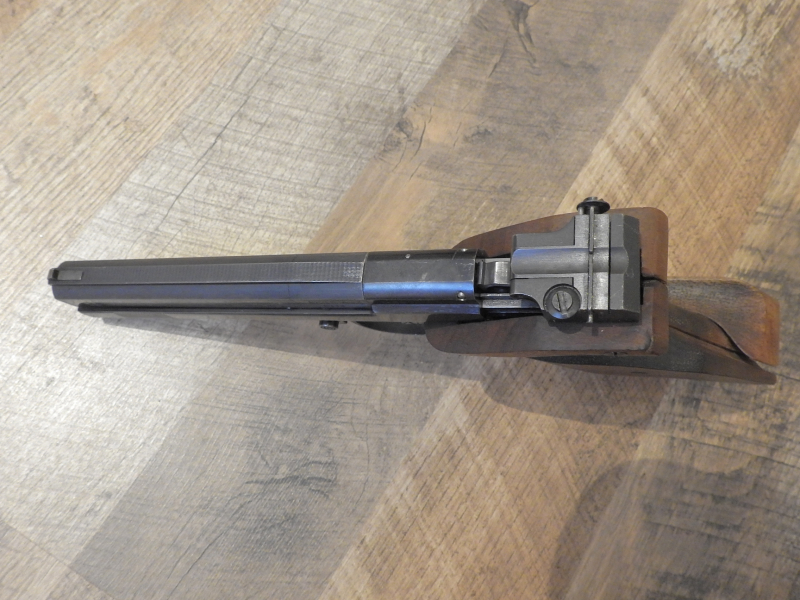 Pistole Ziegenhahn Zella-Mehlis Thür. Standartpistole Mod. IV, Kal. .22lr – Bild 4