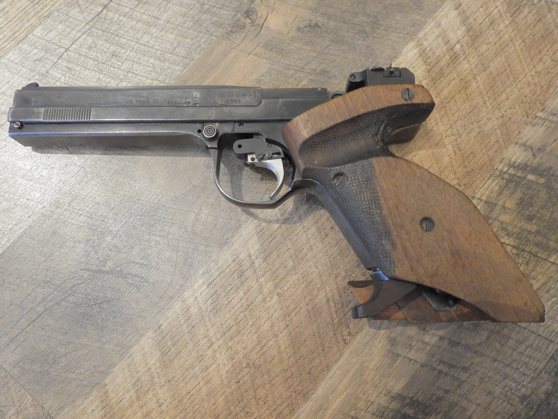 Pistole Ziegenhahn Zella-Mehlis Thür. Standartpistole Mod. IV, Kal. .22lr – Bild 2