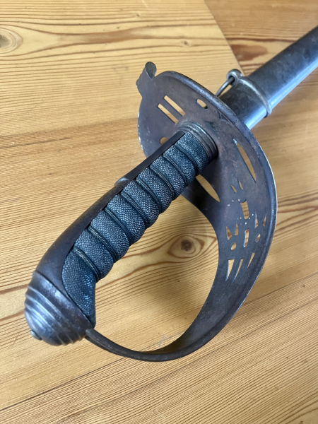 Kavalleriesäbel M1861 Danastklinge Gravur – Bild 4
