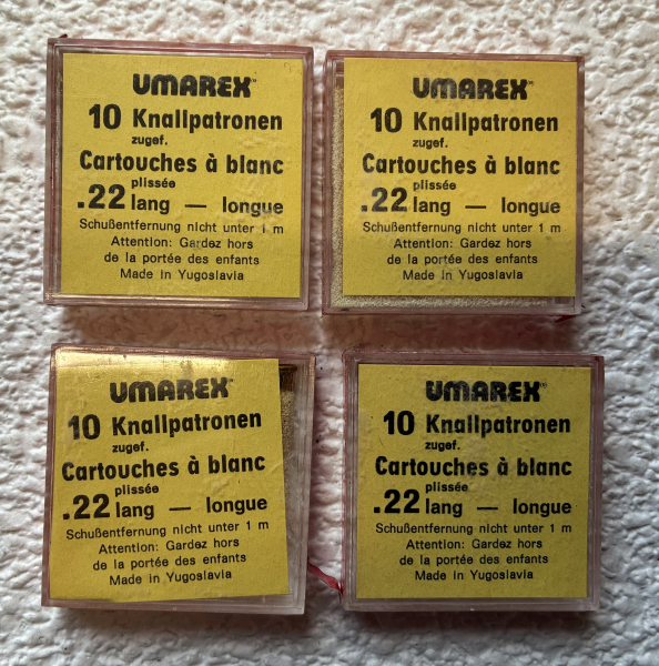 40 Umarex Knallpatronen .22 lang – billede 1