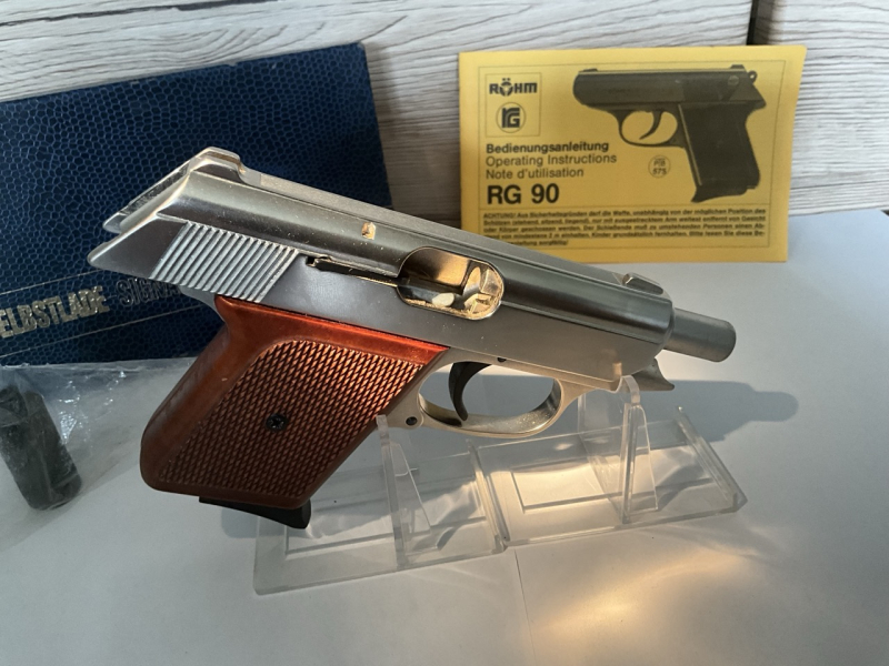 Röhm RG 90 vernickelt - PTB 575 - neu und ungeschossen – Bild 3