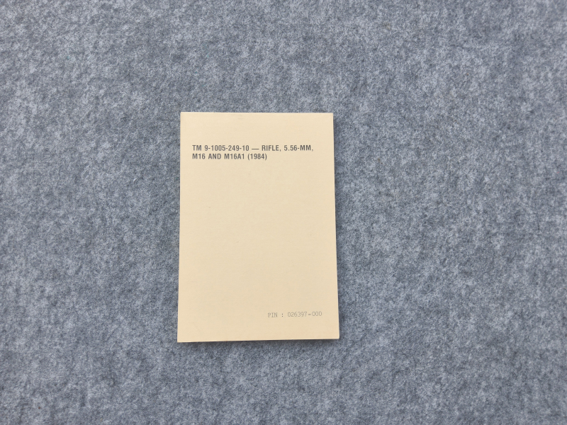 Original Operator's Manual Rifle M16 – Bild 2