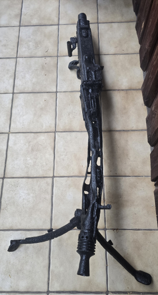 MG42 Bodenfund restauriert, WW2, WK2, Wehrmacht, 7,92, – Bild 2