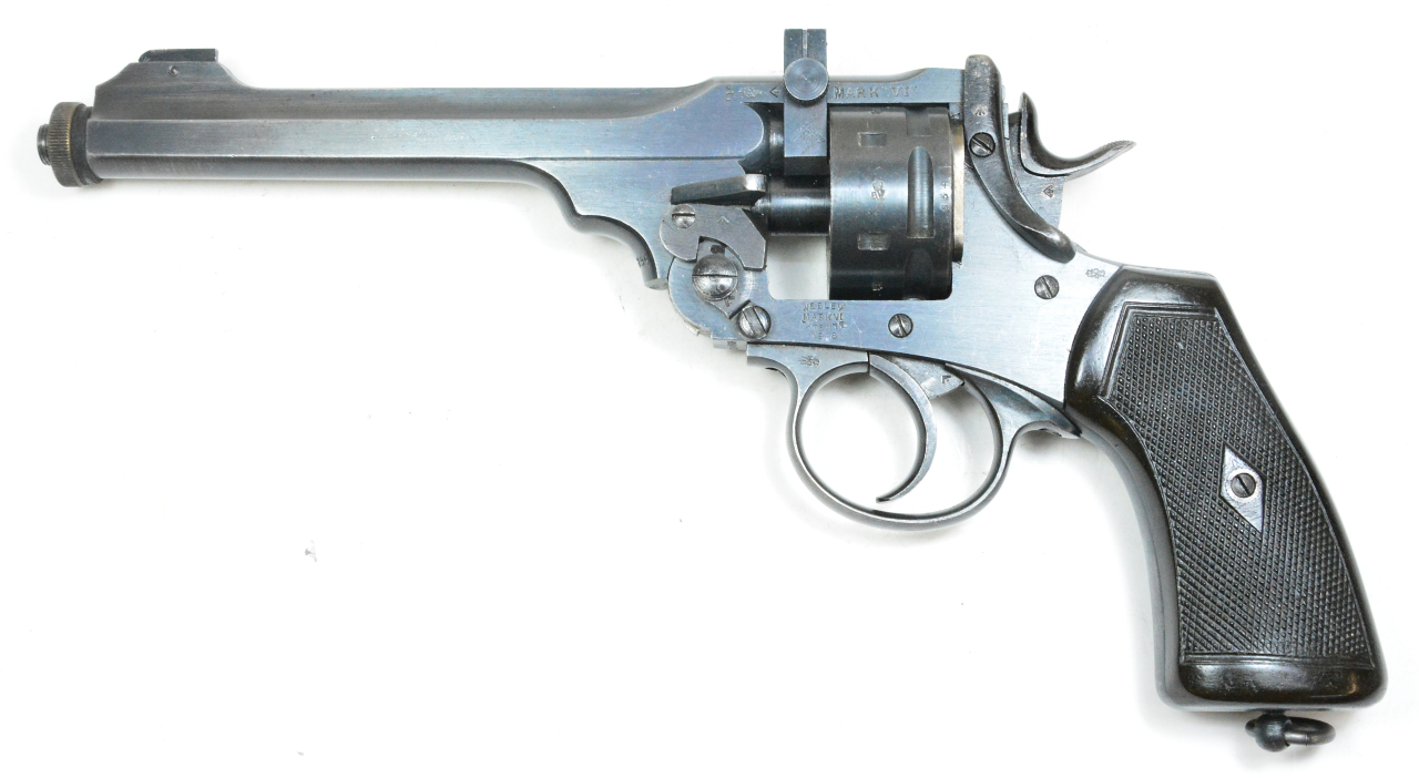 Webley-Rev. Mk VI mit Parker-Hale KK-System – image 1
