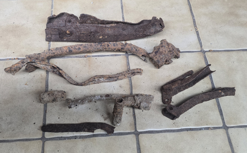 MG42 ersatzteile Bodenfund, no K98, WW2, WK2 – Bild 2