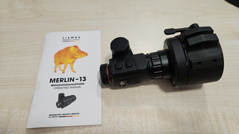 Wärmebildvorsatz Liemke Merlin 13 Clip-on baugleich mit Infiray CTP13 – Bild 1