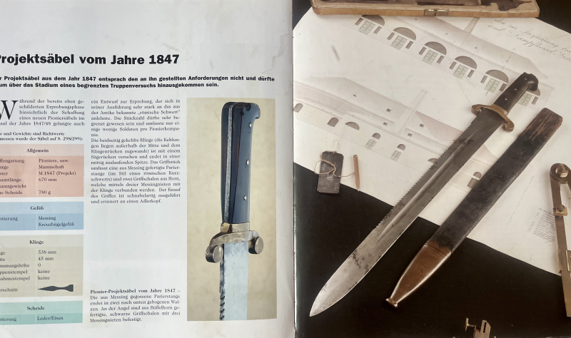 Kuk Projektsäbel 1847 Rarität!!! – Bild 6
