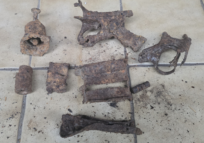 MG42 Lot 3 Bodenfund, Konvolut, WK2, WW2 – Bild 2