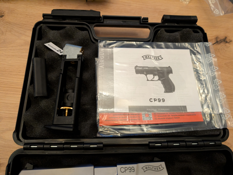 Walther CP 99 SLV-BLK 2 Trommelmagazine – imagem 3