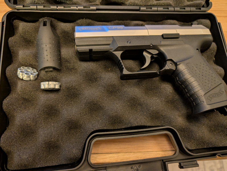 Walther CP 99 SLV-BLK 2 Trommelmagazine – imagem 1