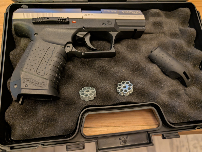 Walther CP 99 SLV-BLK 2 Trommelmagazine – imagem 2