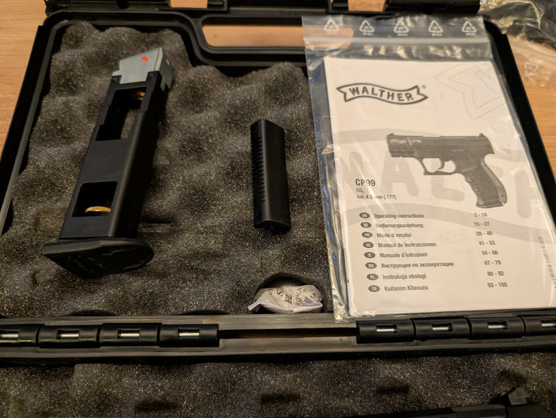 Walther CP 99 black mit 2 Trommelmagazine – Bild 3