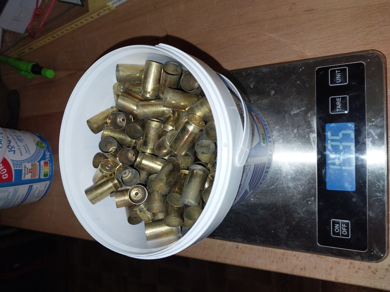 ca. 287 Stk. Hülsen .45 ACP / .45 AUTO, mix Geco, S&B, Magtech u.a. – Bild 2