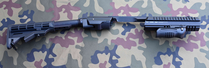 Anschlagschaft Schaftsystem Hera Triarii für Walther PPQ mit UTG Transporttasche – Bild 2